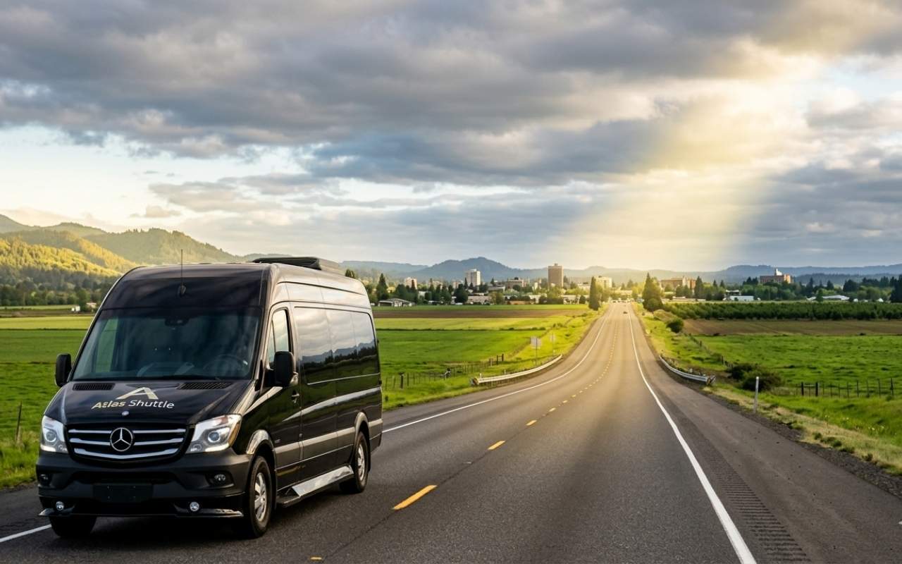 Eugene to Portland PDX Airport Shuttle Service, Oregon – Atlas Shuttle