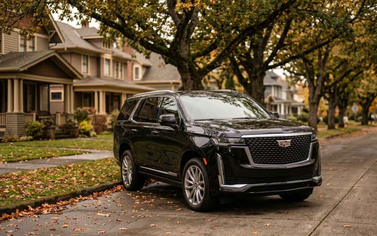Airport shuttle vehicle in Albany