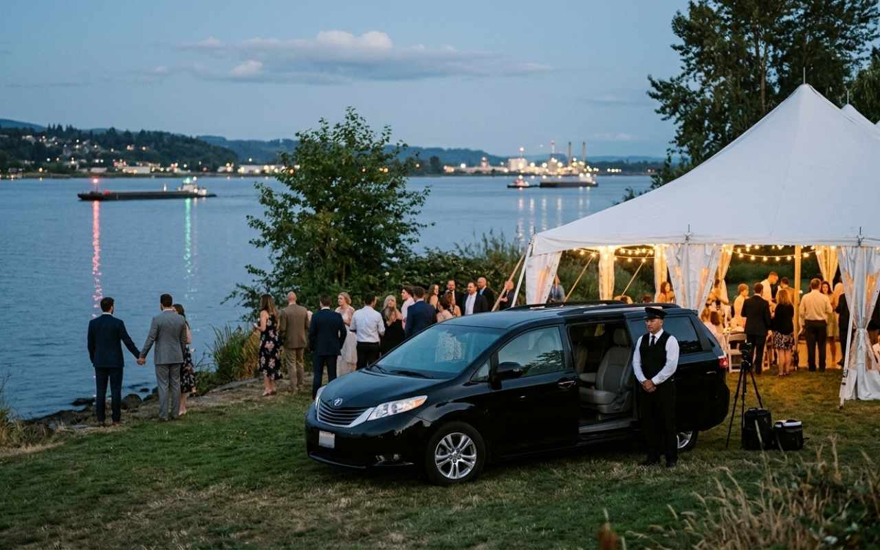 Wedding Transportation Services in Kalama