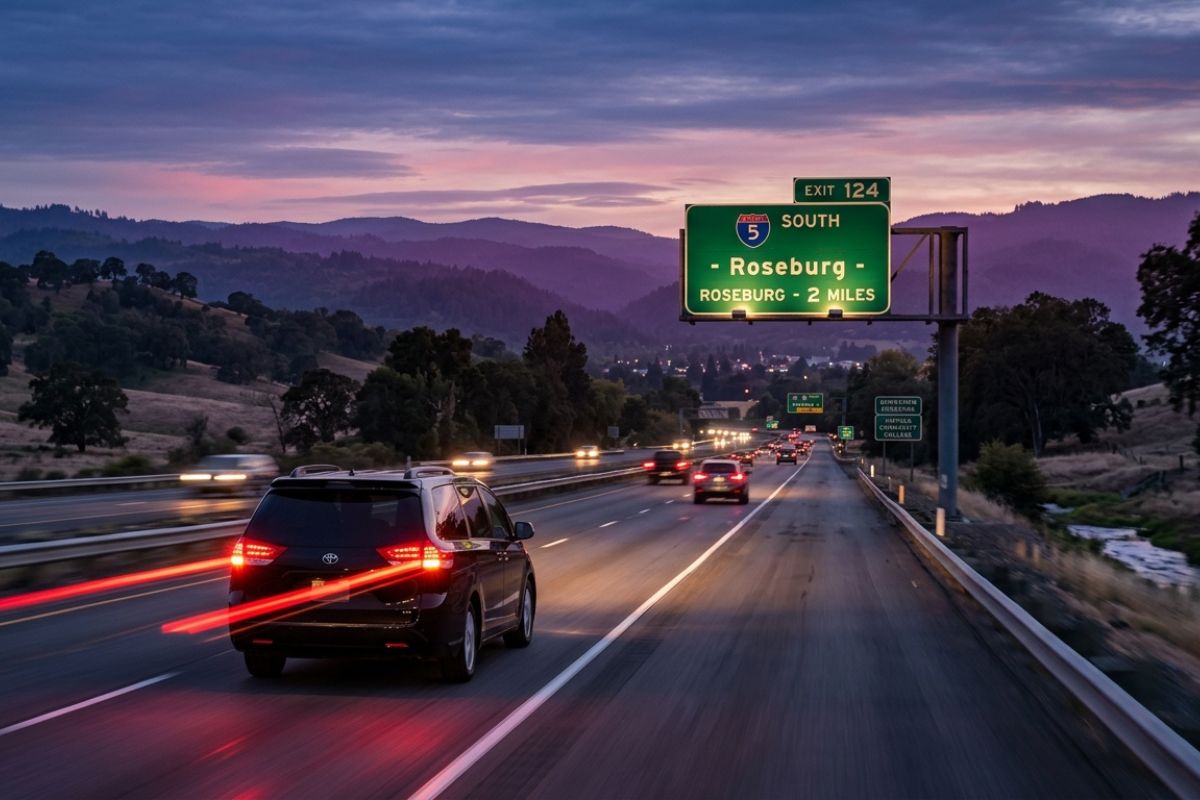 Return Transportation to Roseburg