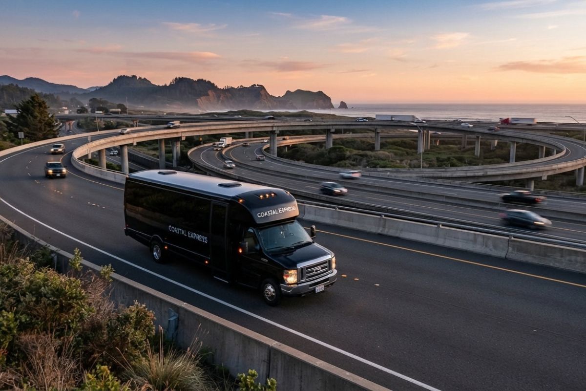 Route from Gearhart to PDX