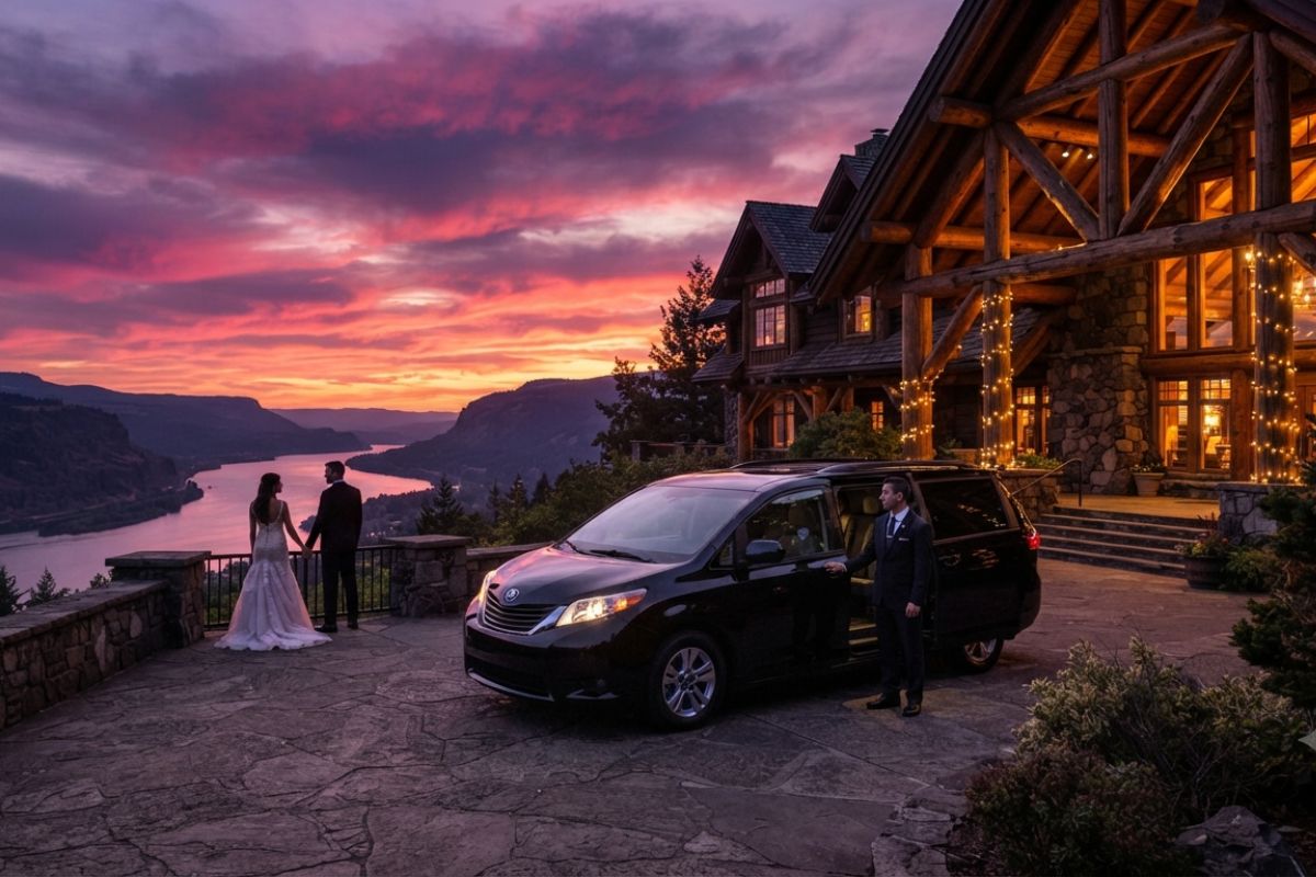 Wedding Transportation Services in Skamania Lodge