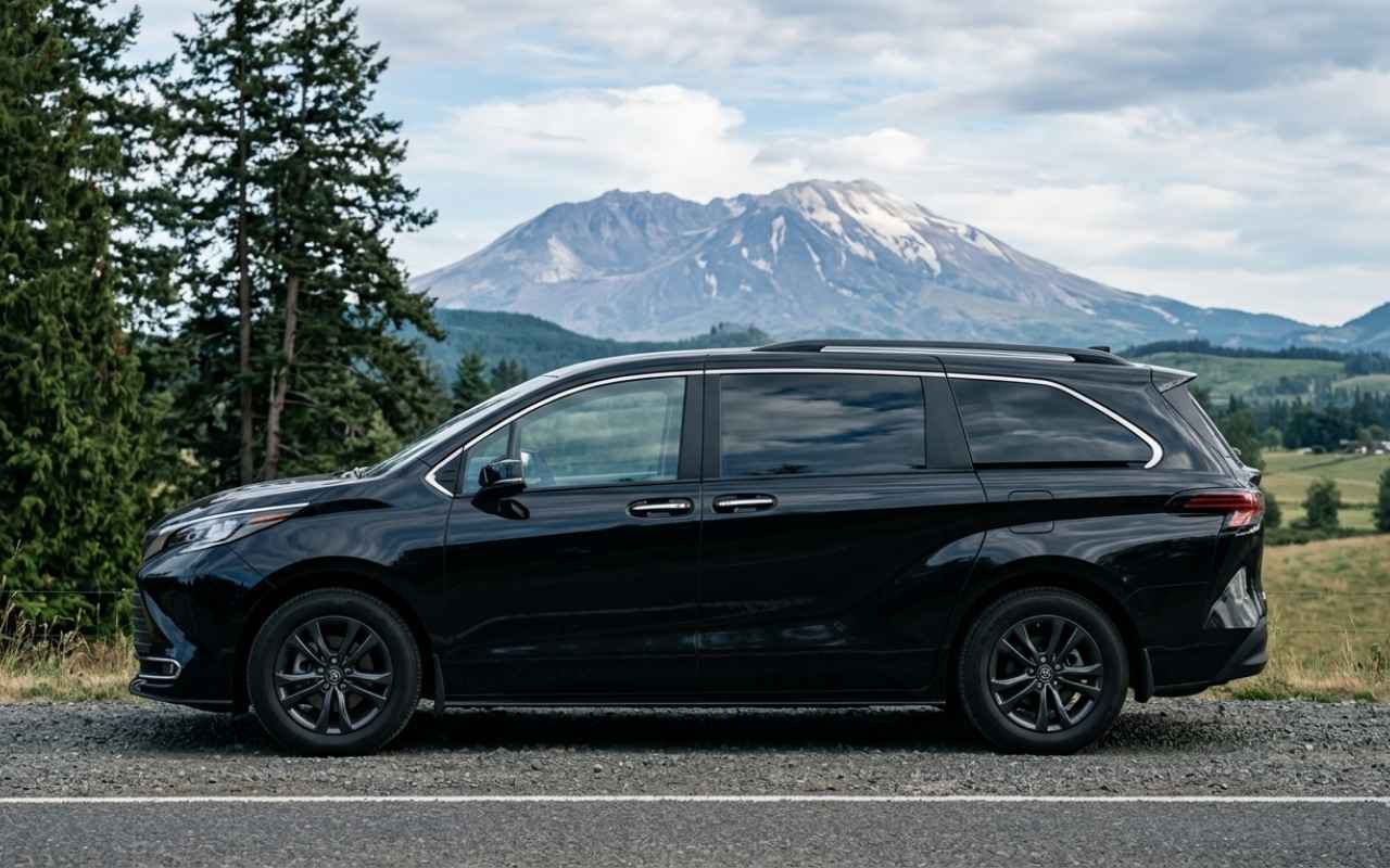 Airport shuttle vehicle in Castle Rock