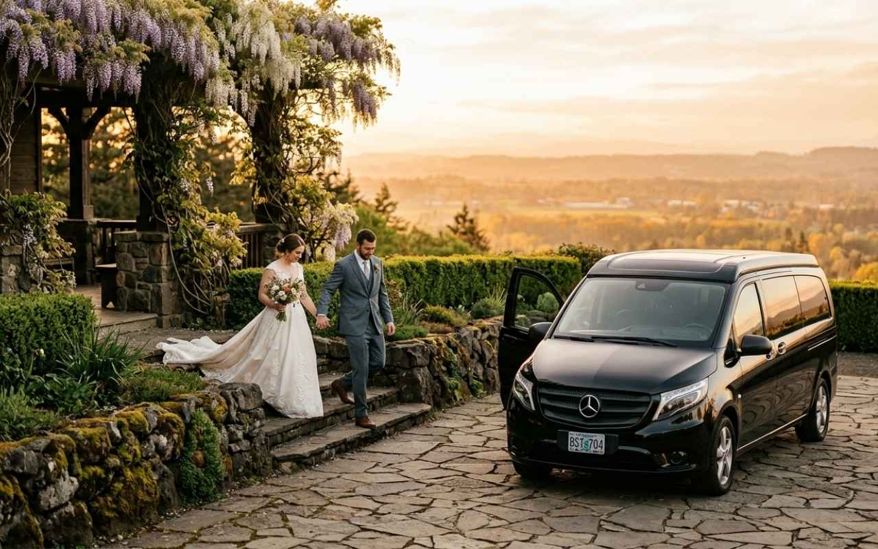 Wedding Transportation Services in Bonny Slope