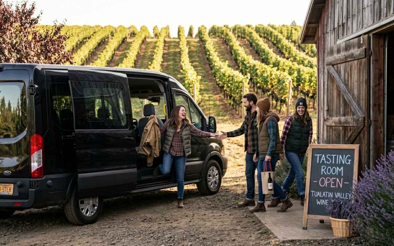 Oregon Wine Tours from Banks