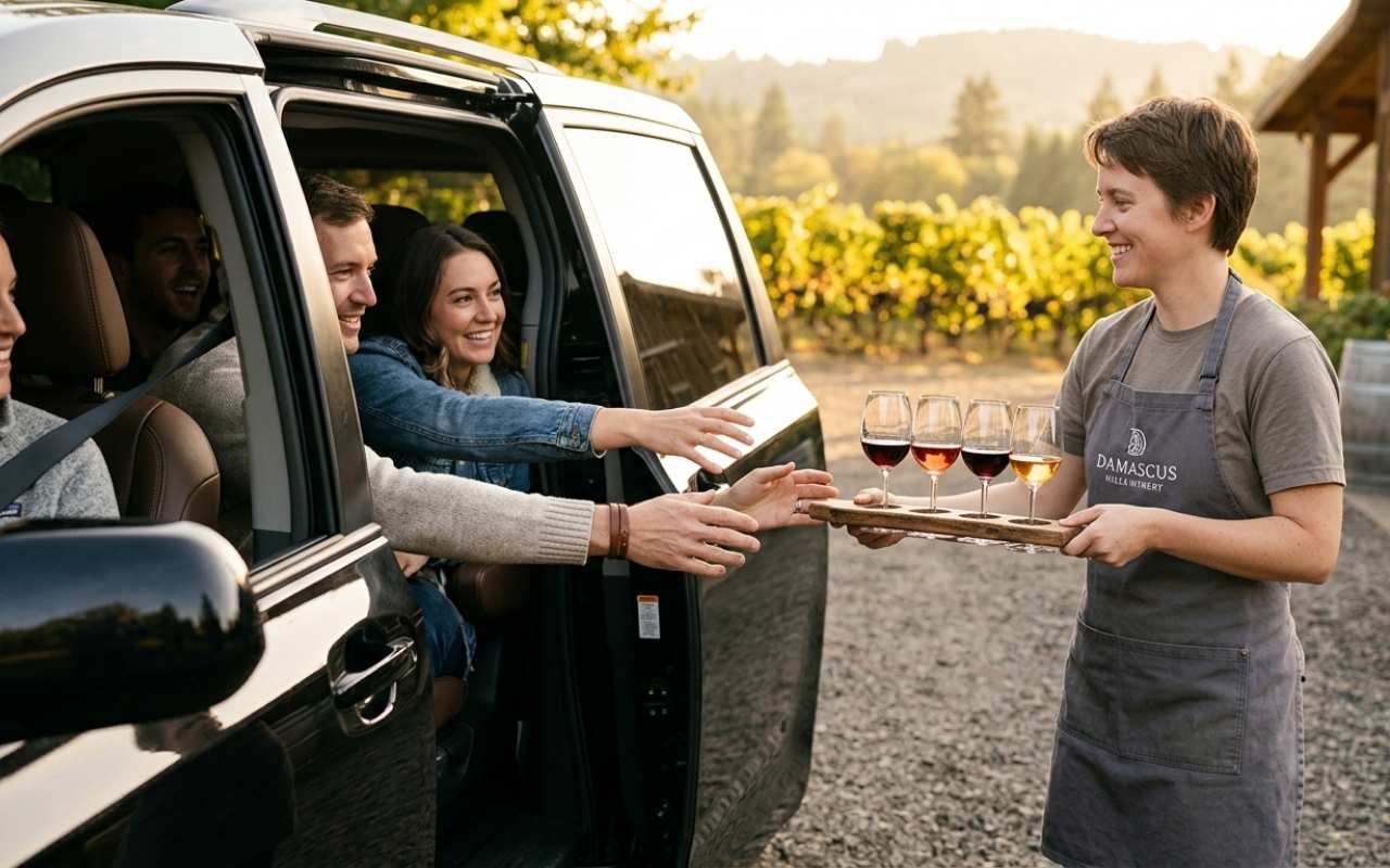 Oregon Wine Tours from Damascus