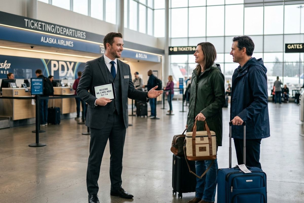 Meet & Greet at PDX Airport