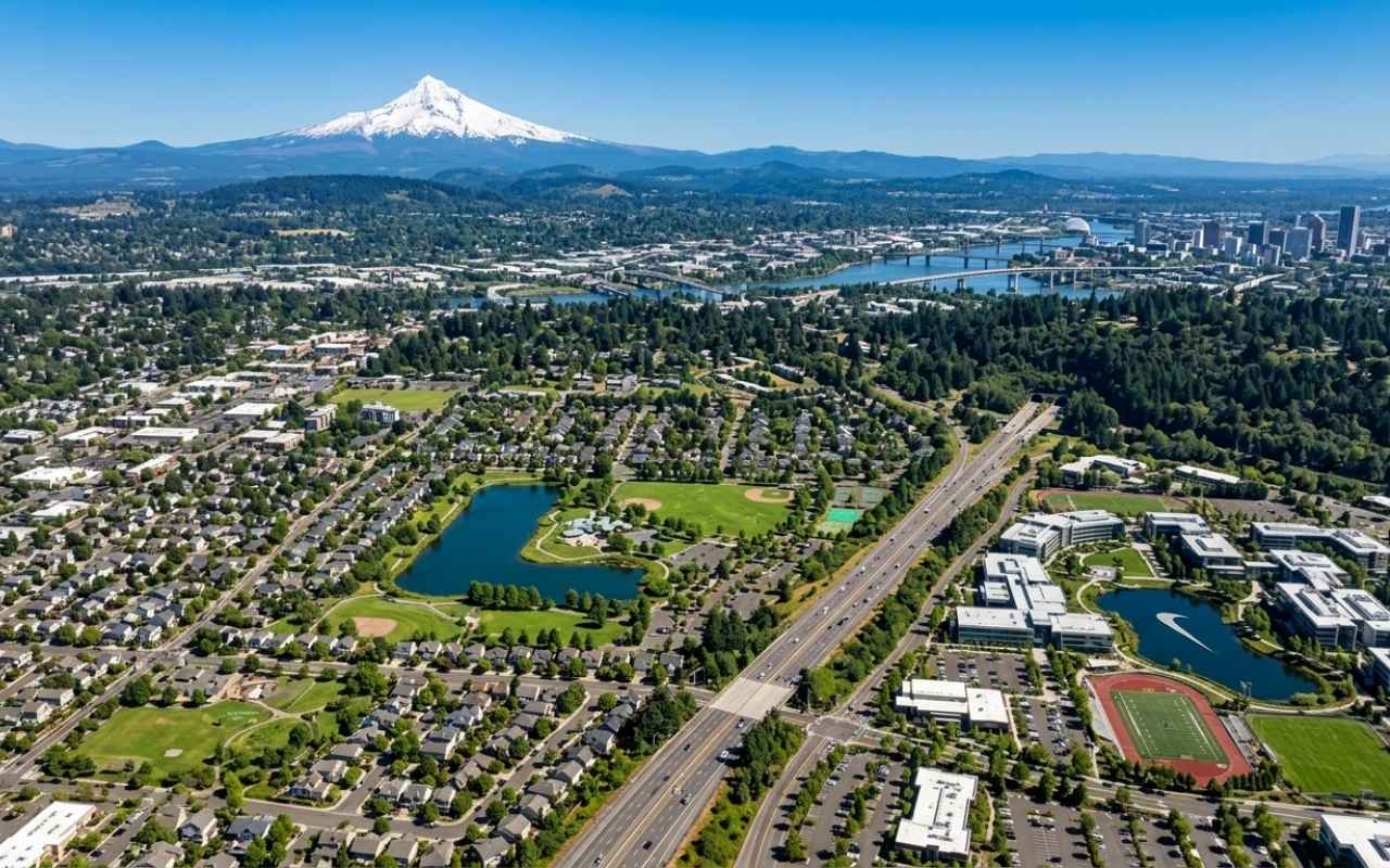 Nearby cities service area