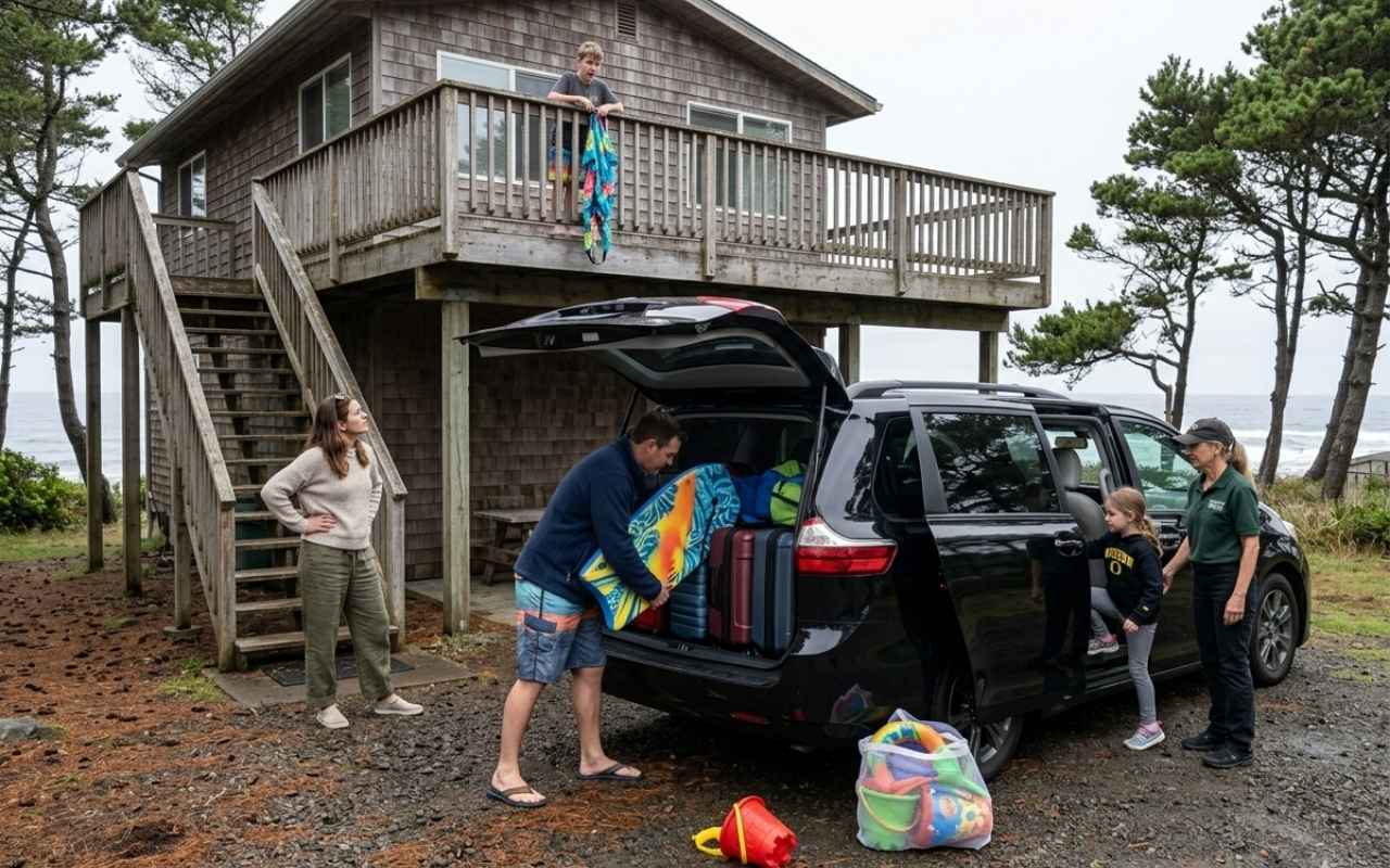 Family airport transportation