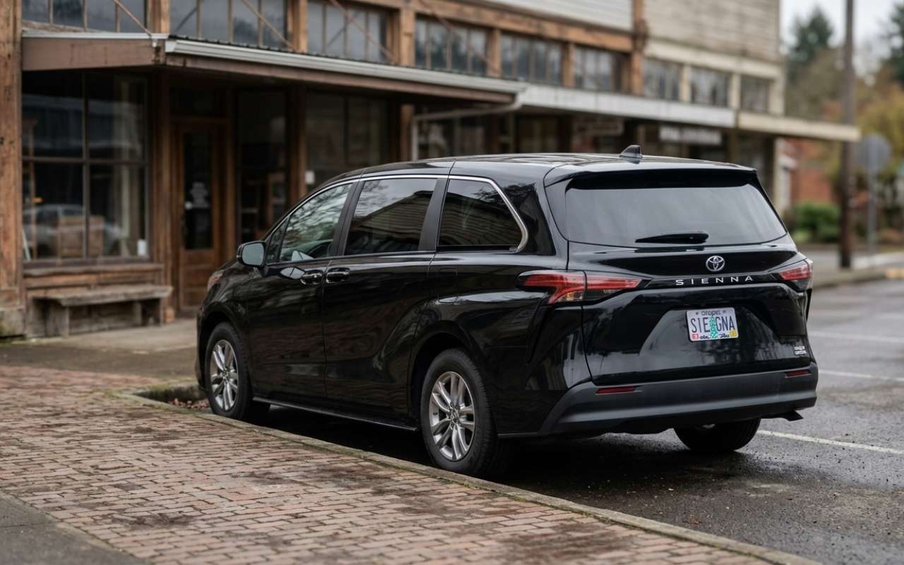 Airport shuttle vehicle in Aurora