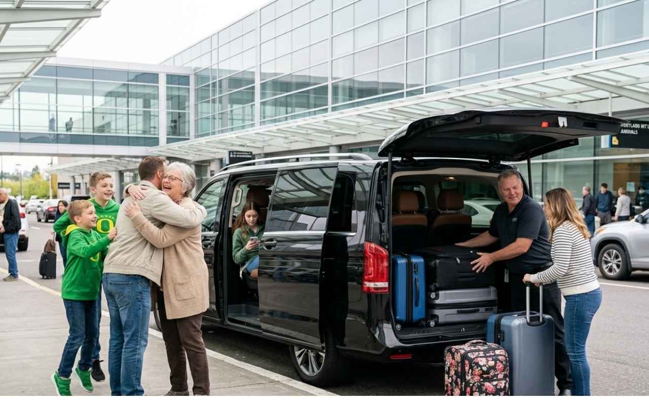 Family airport transportation