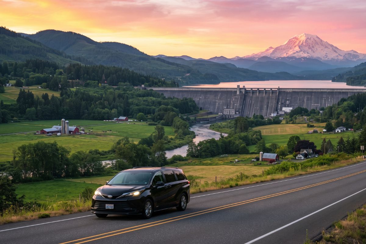 Mossyrock to PDX Airport Shuttle Service