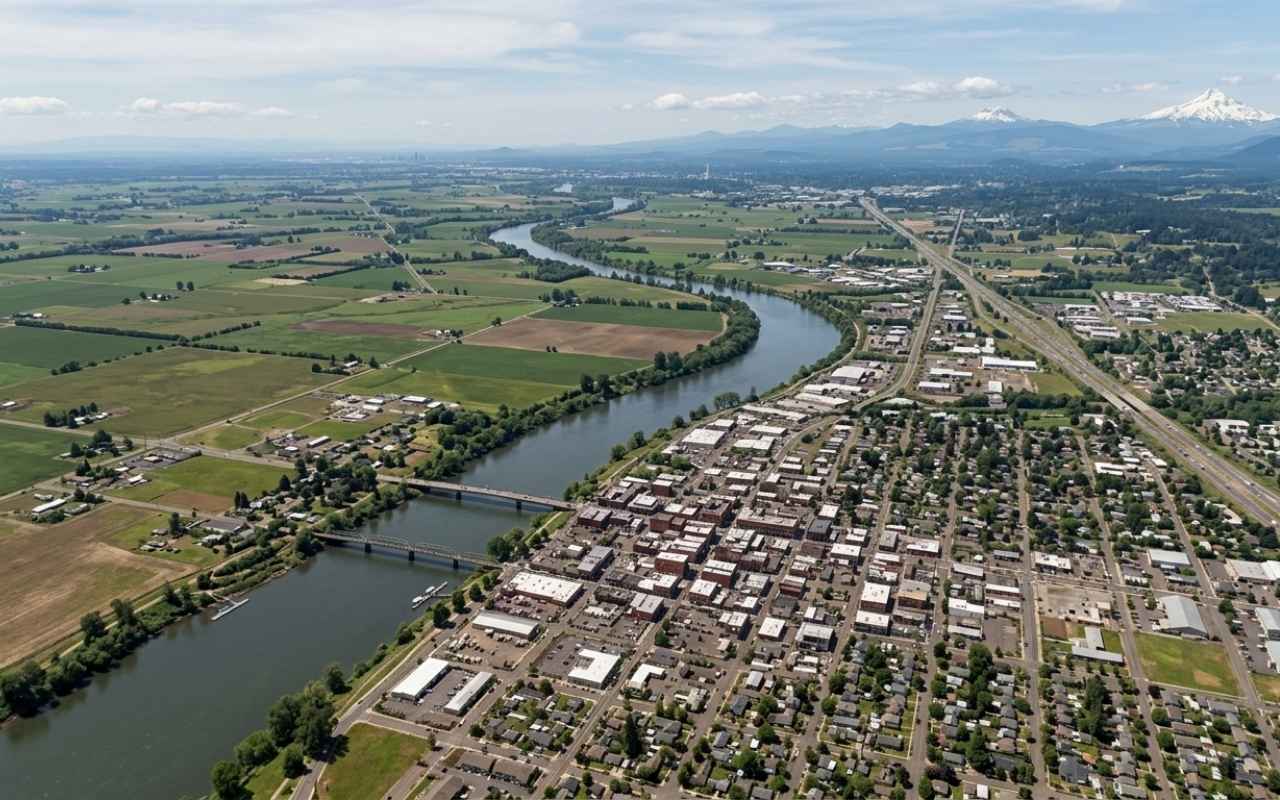 Nearby cities service area