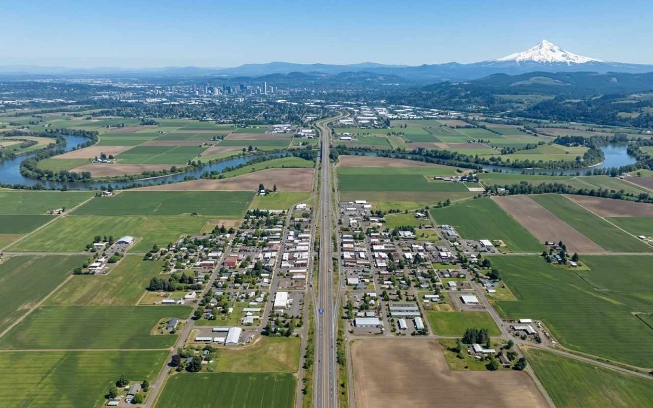 Nearby cities service area