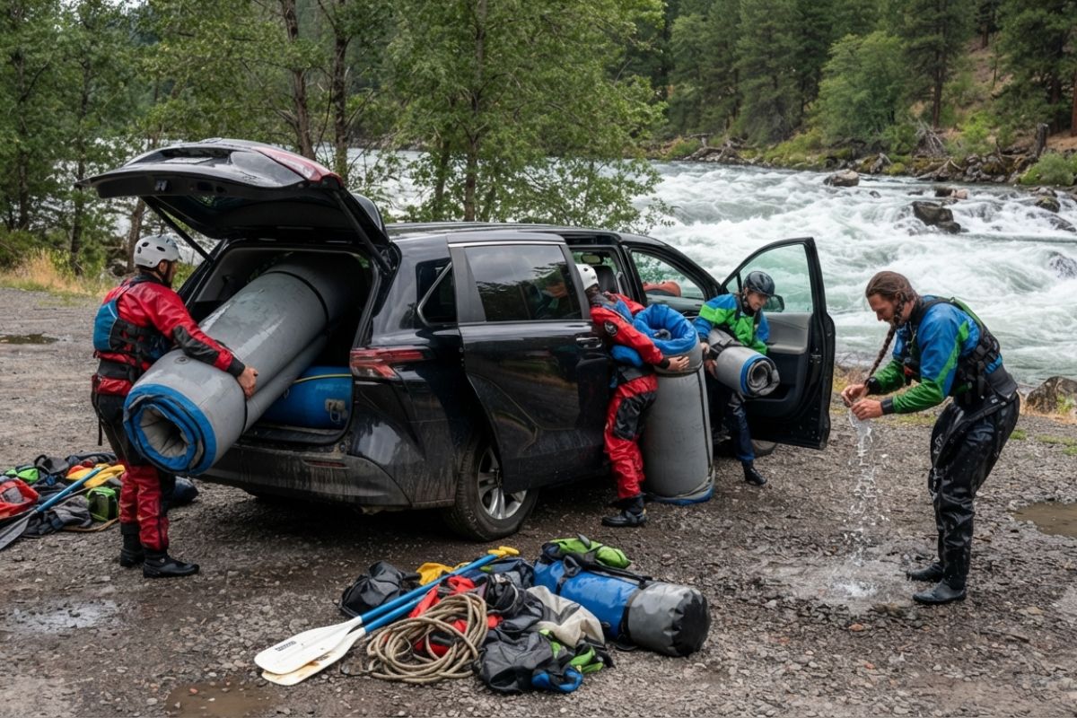 Whitewater Rafting Transportation