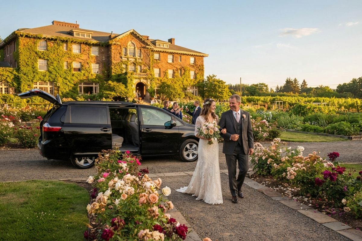 Wedding Transportation Services in Troutdale