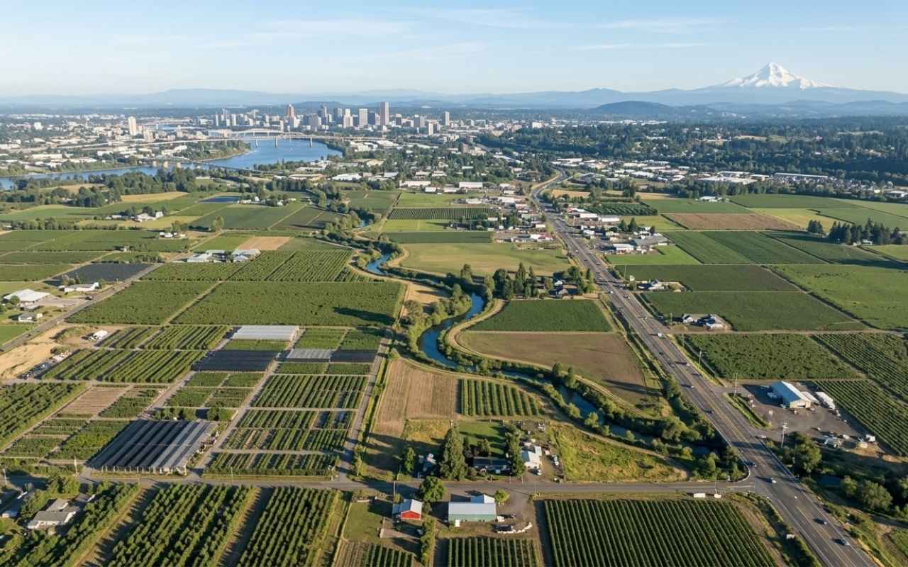 Nearby cities service area