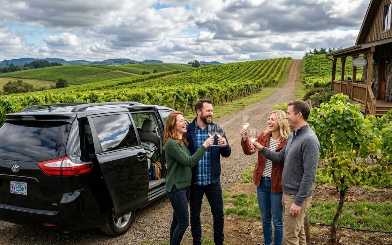 Oregon Wine Tours from Aurora
