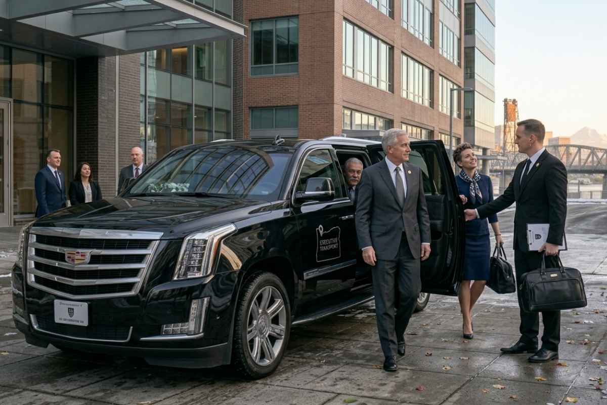 Multi-Stop Corporate Transportation Service Portland