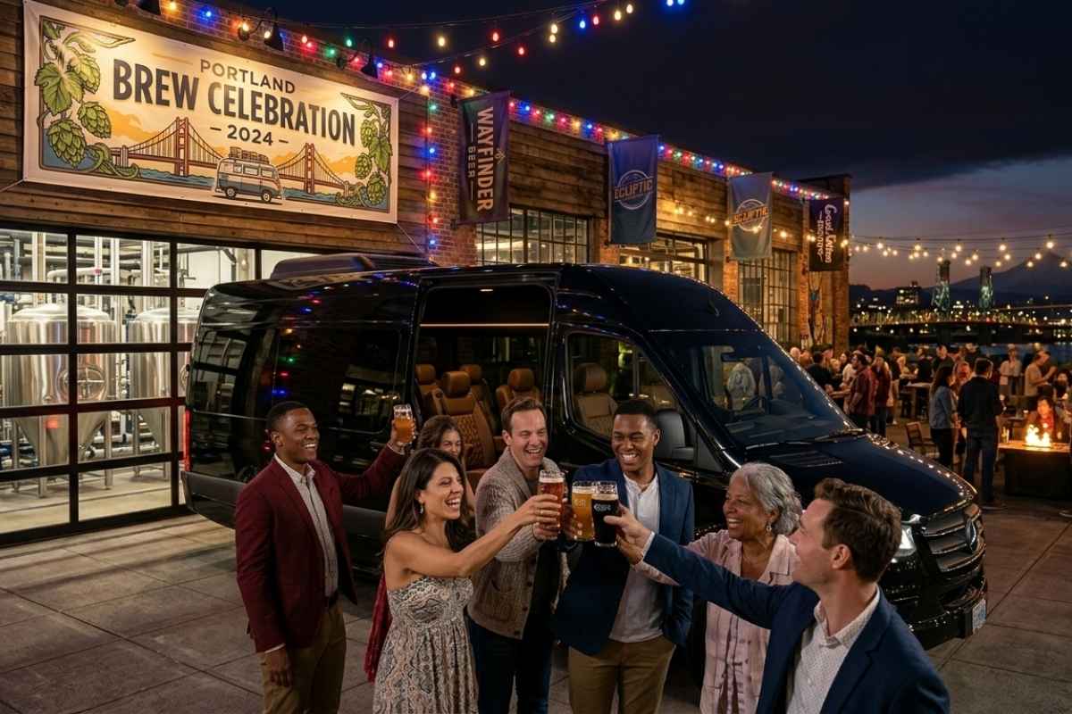 Celebration & Event Groups shuttle Service In Portland
