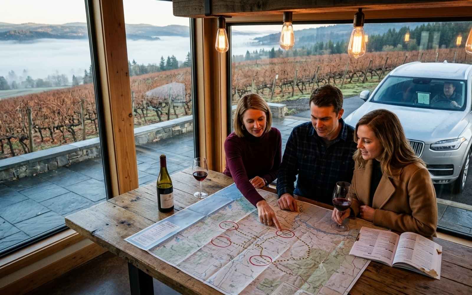 Custom Winery Tour Routes