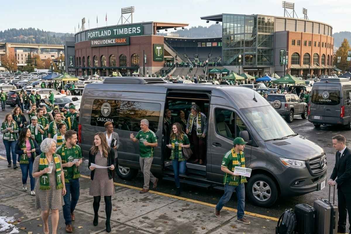 Group Sporting Event shuttle service portland