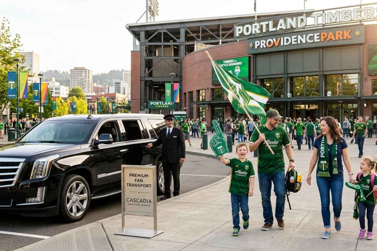 Sports Fans & Families shuttle service portland
