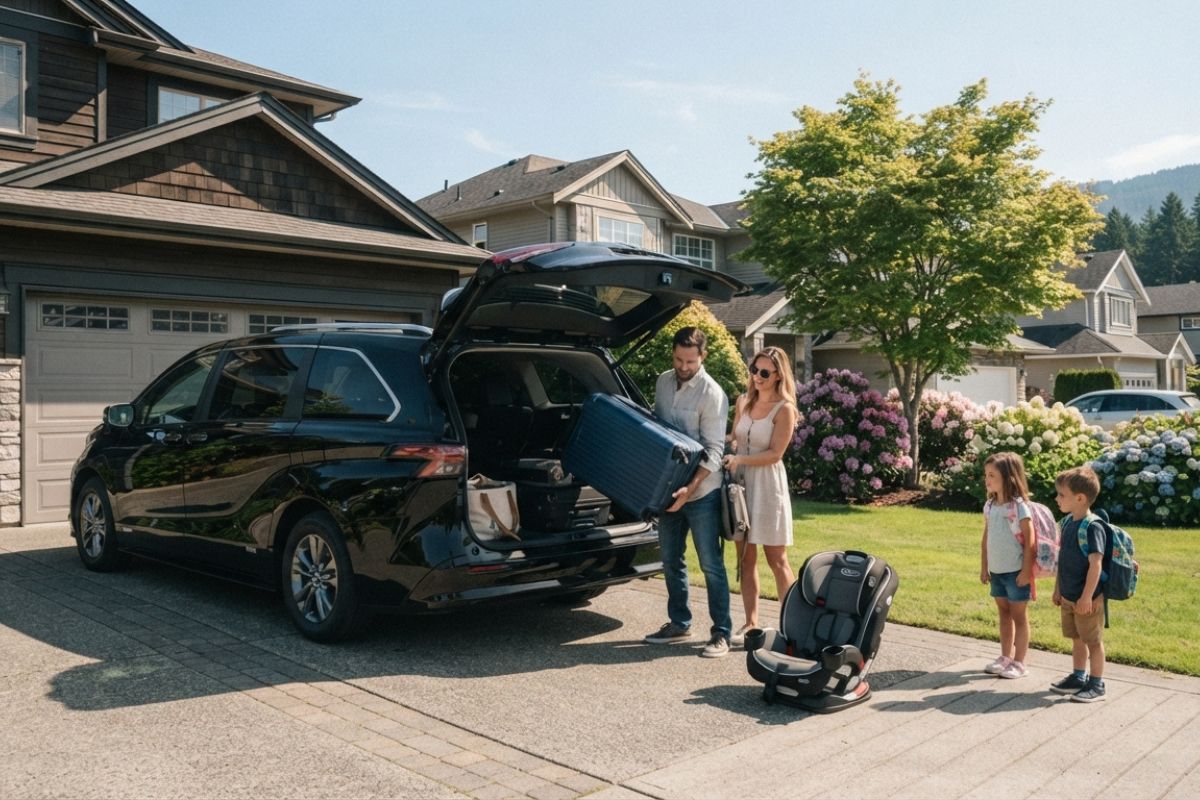 Families & Travelers With Luggage