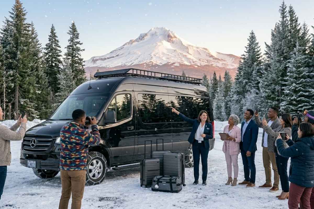 Mt Hood Tour Groups & Visitors shuttle service