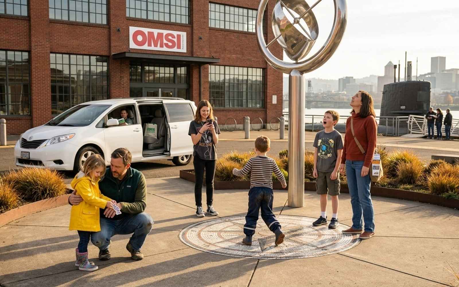 Families Exploring the City