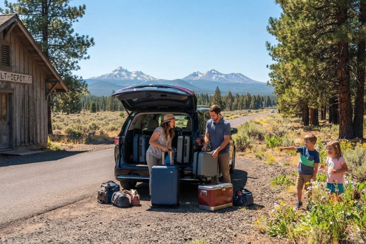 Families & Travelers With Luggage