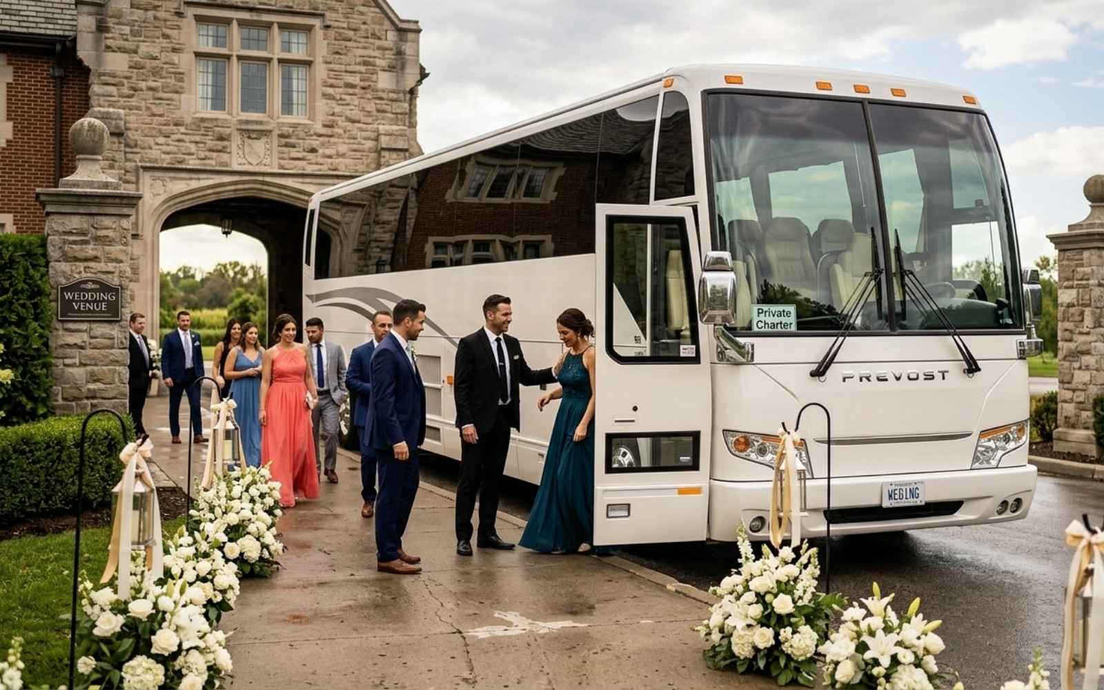 Wedding Guest Shuttle Services