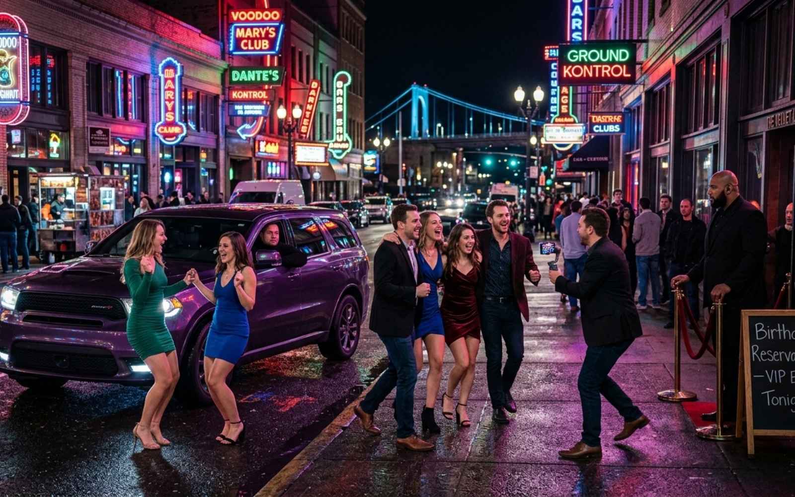 Friends Celebrating Together