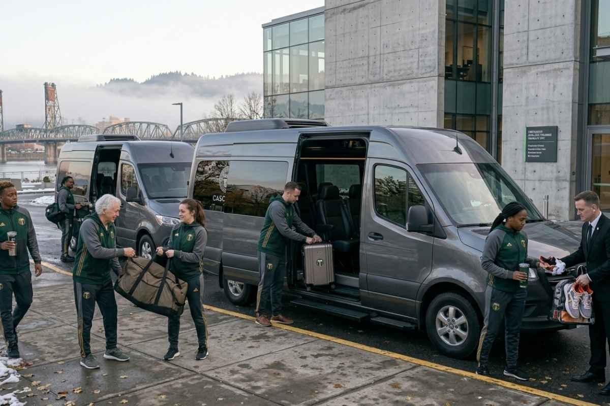Team & Athlete shuttle service portland