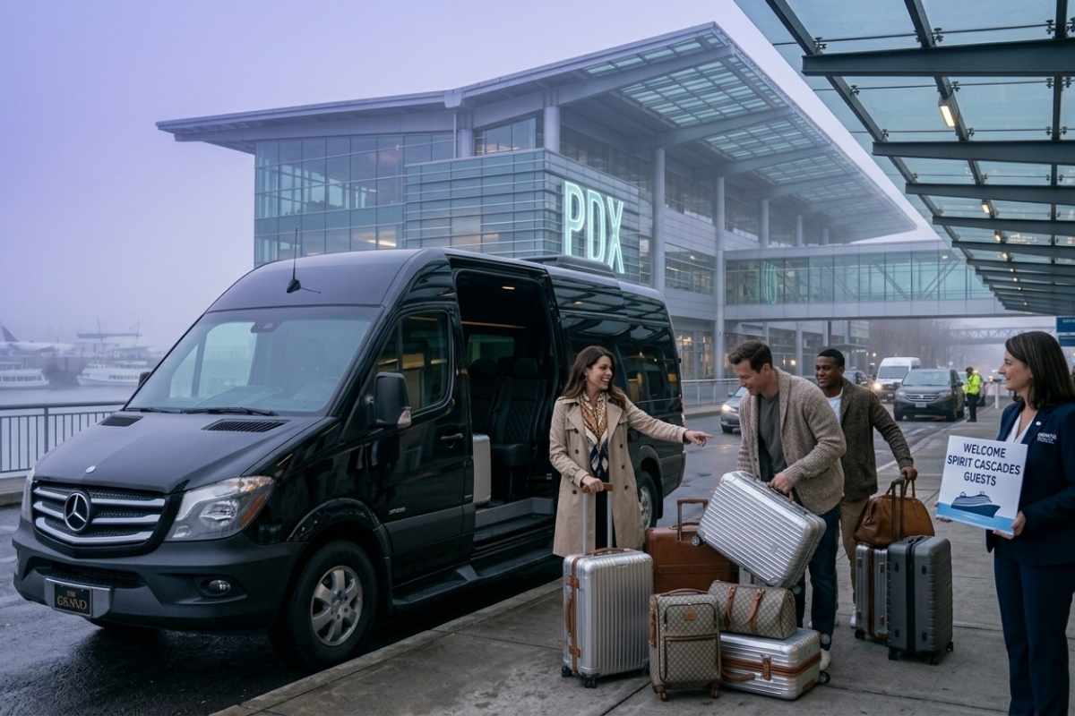 Airport Travelers shuttle service in portland