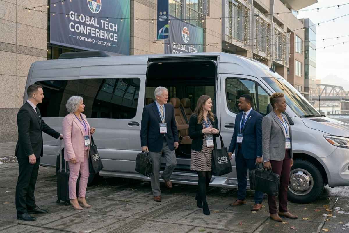 Conference & Event Attendees roadshow Service Portland