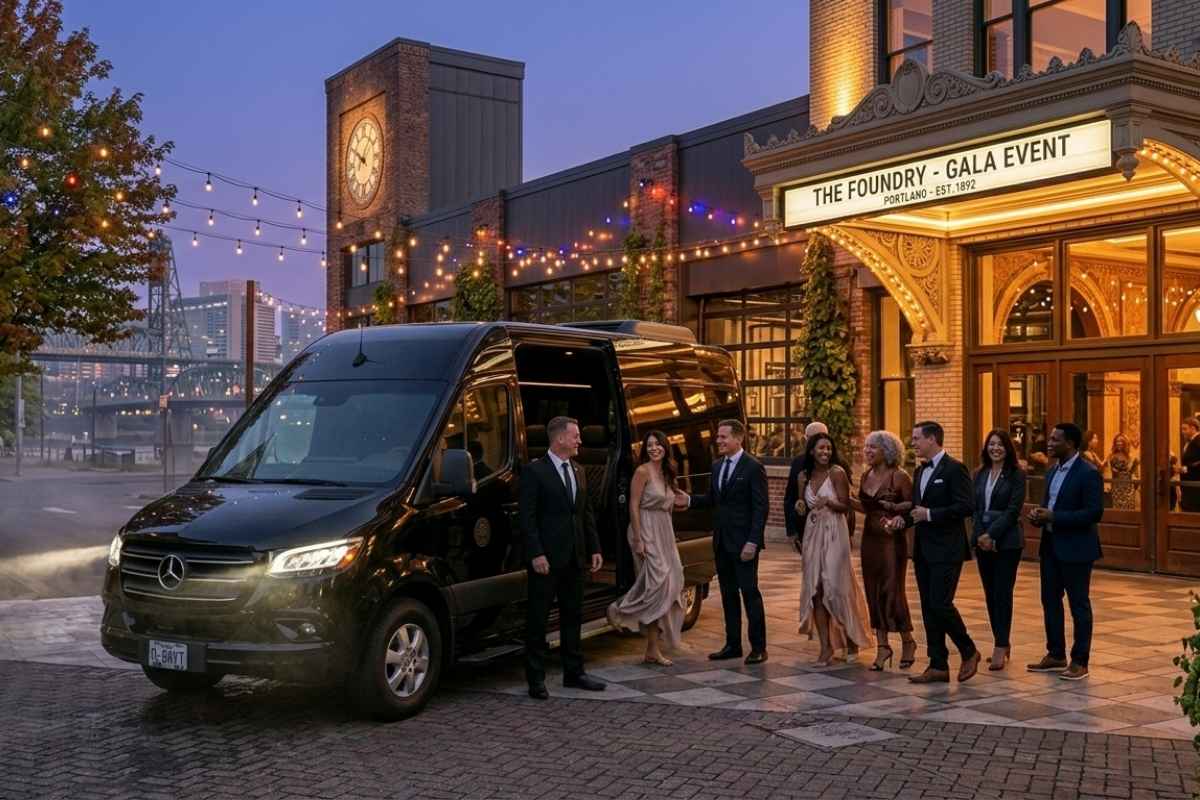 Mercedes Sprinter Event & Special Occasion Transportation shuttle portland