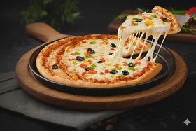 بيتزا بالخضار