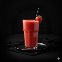 عصير فراولة