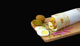 فلافل ملفوف مع البيض